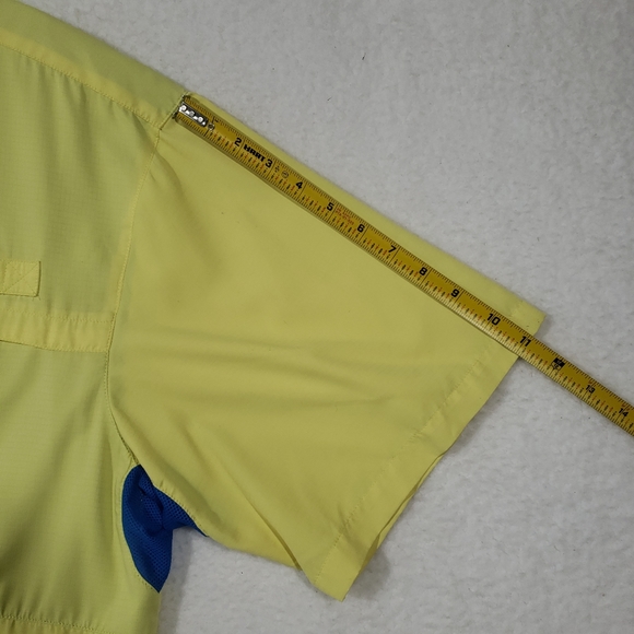 Pelagic Eclipse Fishing Guide button down Shirt Vented Caped Breathable XL flaws - Picture 13 of 15